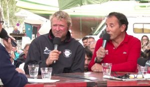Le Café de la Marine du Télégramme avec Yann Eliès, Alain Gautier et Gilbert Dréan