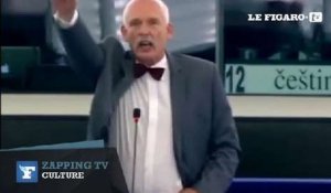 Zapping TV : un député fait le salut nazi au Parlement européen