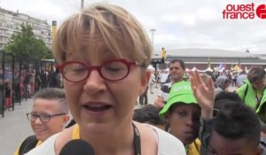 Tour de France : la maire de Rennes Nathalie Appére salue l'engouement du public