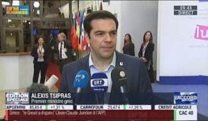 Edition spéciale Grèce: Discours d'Alexis Tsipras à Bruxelles