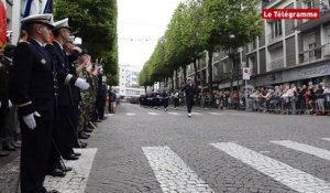 Lorient. 14-Juillet : défilé en fanfare