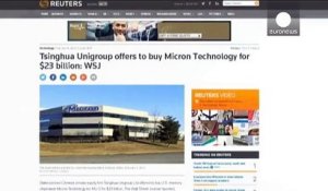 Le chinois Unigroup va faire une offre d'achat sur l'américain Micron