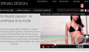 Le maillot de bain connecté avec un capteur d'ensoleillement intégré ! - 2015/07/15