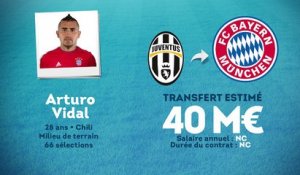 Officiel : Arturo Vidal rejoint le Bayern Munich !