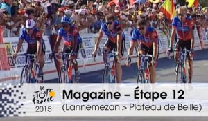 Magazine - Étape 12 (Lannemezan > Plateau de Beille) - Tour de France 2015