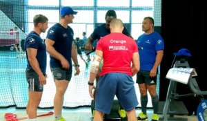 XV de France - PSA : ''On travaille par petits groupes''