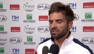 Coupe Davis - Clément : ''Une journée assez logique''