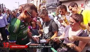 Tour de France : les coureurs s'élancent de Rodez