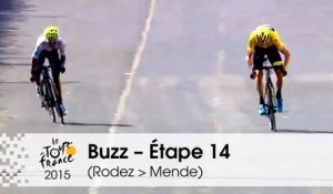 Buzz du jour / Buzz of the day - Étape 14 (Rodez > Mende) - Tour de France 2015