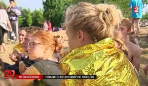 Strasbourg : 15 000 scouts se réfugient dans le Zénith à cause des orages