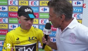 VIDEO - Christopher Froome remercie les spectateurs