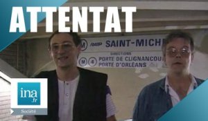 24h après l'attentat de Saint Michel dans le métro | Archive INA