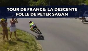 Tour de France: La descente folle de Peter Sagan