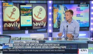 Navily, une application qui partage des informations sur le mouillage: Edouard Fiess - 22/07