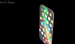 iPhone 7 : concept sous iOS 9 de 5 mm d'épaisseur