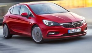 Opel Astra 2015 en vidéo