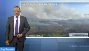 Incendie en Gironde : la sécheresse en partie responsable