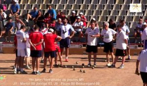 Premier tour, première phase, France Quadrettes, Sport Boules, Saint-Denis-lès-Bourg 2015