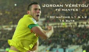 Les buts de Jordan Vérétout sous le maillot du FC Nantes