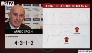 Le Onze de légende du Milan AC selon Adriano Galliani