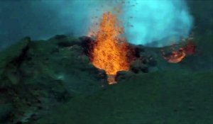 Le Piton de la Fournaise en éruption pour la troisième fois de l'année