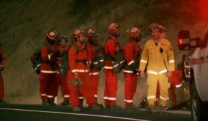 Des milliers de pompiers déployés en Californie, ravagée par les flammes