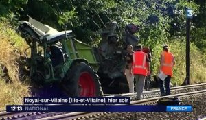 Réseau SNCF : Situation chaotique après la collision d'un tracteur avec un TVG