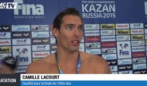 Mondiaux de natation - Lacourt : "Ça peut être encore mieux demain"