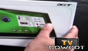 [Cowcot TV] Déballage tablette Iconia Tab A 500 Acer