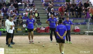 Mène 2, Finale du 38ème Souvenir Robert Millon, Sport Boules, Gap 2015
