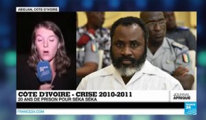 Côte d'Ivoire : "Séka Séka" condamné à 20 ans de prison