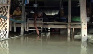 Un million de personnes affectées par les inondations en Birmanie