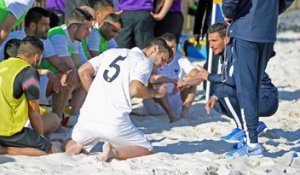 Beach soccer : entretien avec le sélectionneur Stéphane François