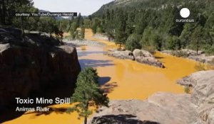 USA : inquiétude face à la pollution de rivières devenues oranges