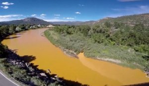 Les fleuves de l'ouest américain virent à l'orange