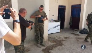 Tir à l'AK-47 sur un soldat portant un gilet pare-balle