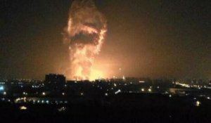 MASSIVE explosion Tianjin (China)