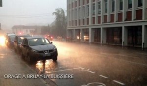 Orage violent à Bruay-La Buissière