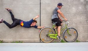 Jason Paul : Freerunning et illusion d'optique