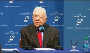 Jimmy Carter: "Mon futur est entre les mains de dieu"