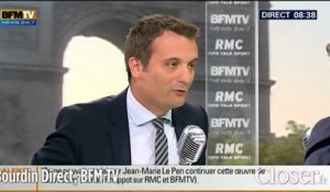 Bourdin direct : Florian Philippot insulté par Jean Marie Le Pen, vendredi 21 août