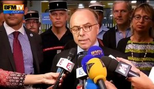 Tirs dans un Thalys: Cazeneuve exprime "sa gratitude aux deux courageux passagers américains"