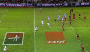 TOP14 - Toulon - Racing 92 : 22-27 - ESSAI Henry CHAVANCY (RAC) - Saison 2015/2016