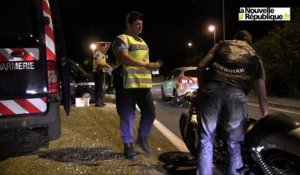 VIDEO. Tours : Contrôles de nuit avec la gendarmerie