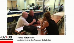 Yanis Varoufakis "Je ne vois pas la vision de l’Europe de François Hollande"
