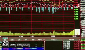 Crise en Chine : les Bourses toujours en baisse