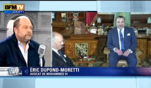 Dupond-Moretti "Il est reproché à 2 journalistes d'avoir fait chanter les autorités marocaines"