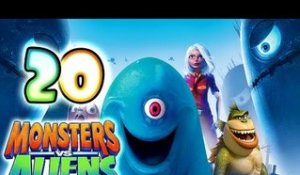 Monsters VS Aliens Walkthrough Part 20 (PS3, X360, Wii, PS2) ~ Ginormica Level 20