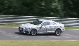 Les futures Audi A5 et S5 de passage sur le Nürburgring