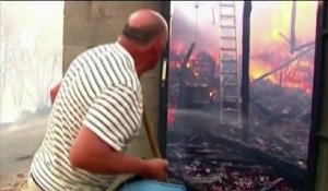 Espagne : un incendie embrase plus de 1.000 hectares en Galice